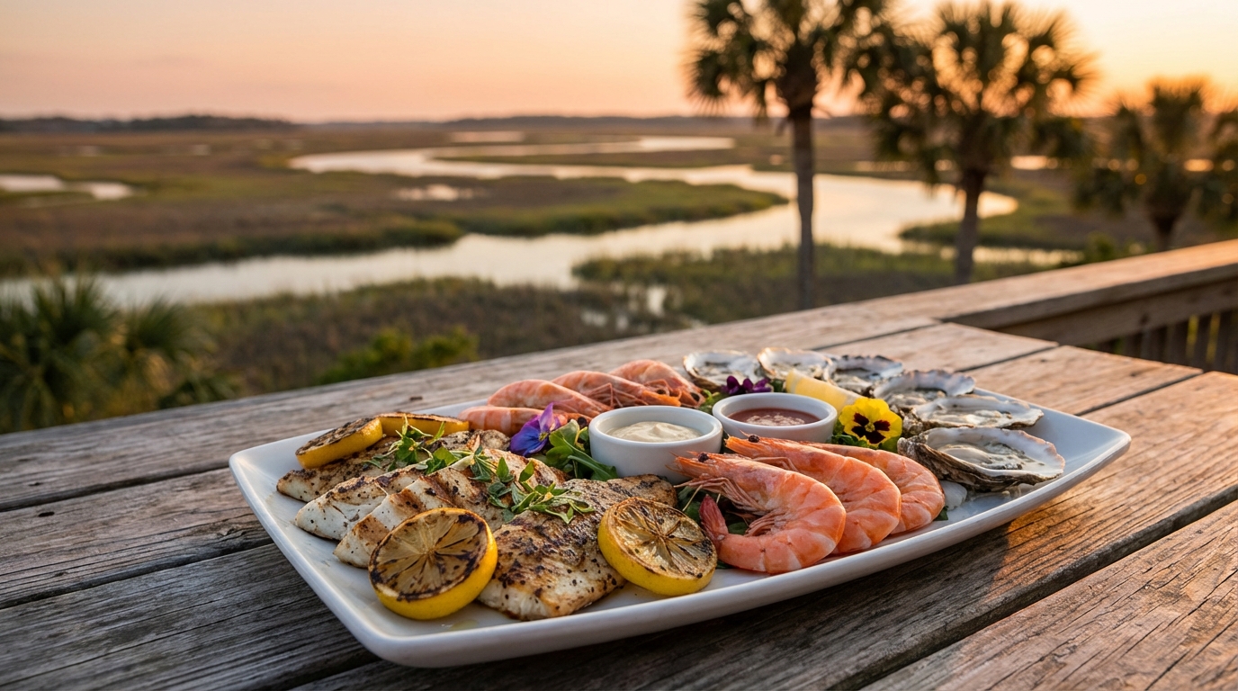 Sunset Beach NC waterfront dining